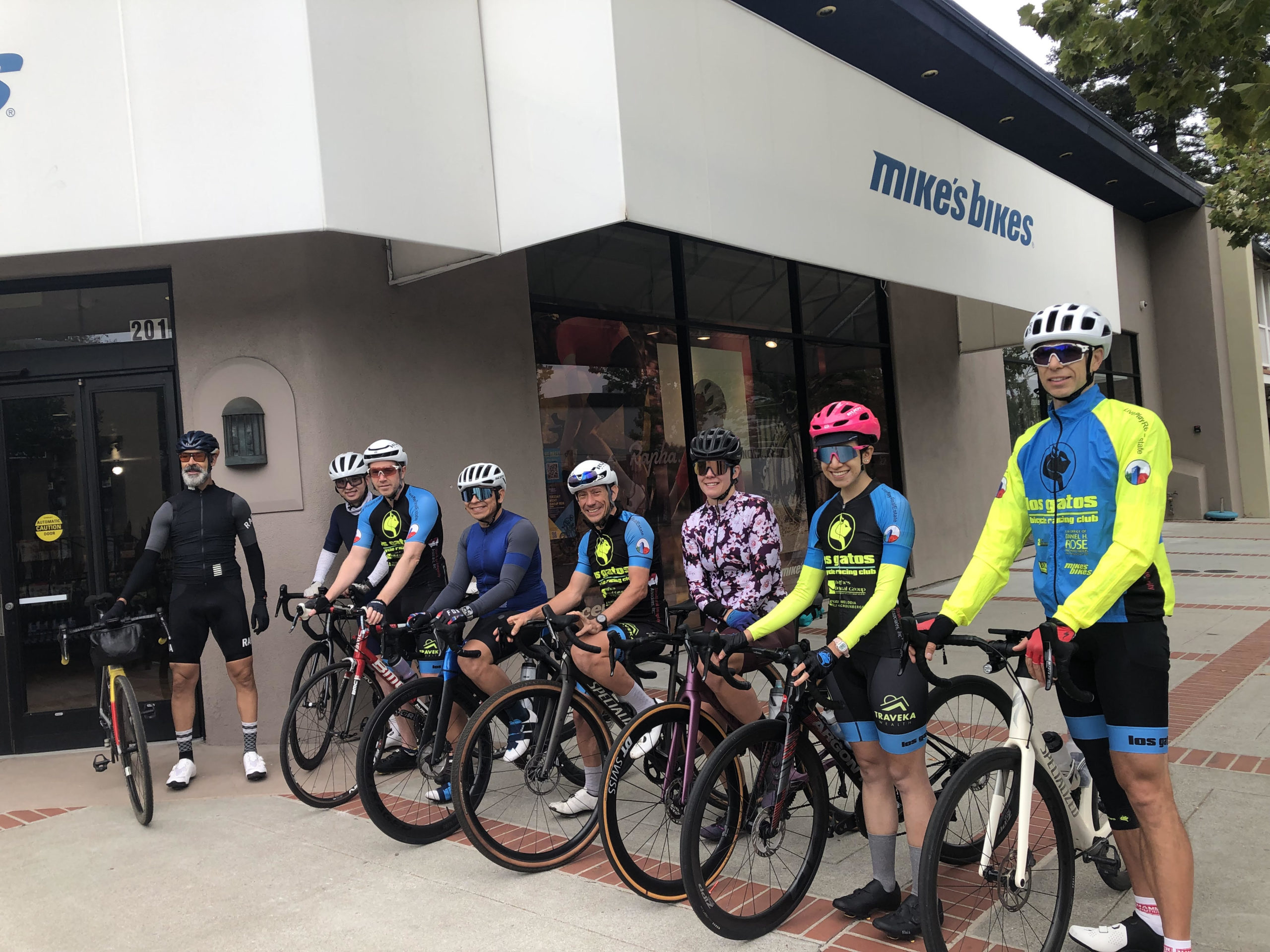 Sunday Group Ride from Mike's Bikes in Los Gatos